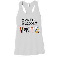 Ruthlessly Vote Banned Books Women's Racerback Tank