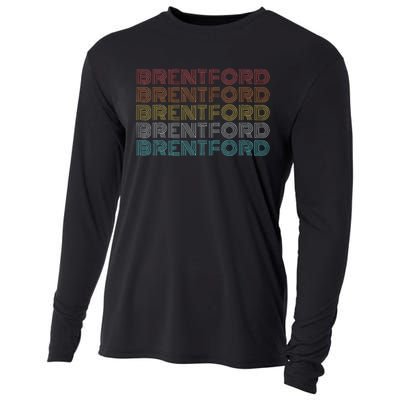 Retro Vintage Brentford Cooling Performance Long Sleeve Crew