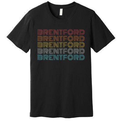 Retro Vintage Brentford Premium T-Shirt