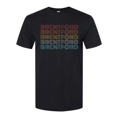 Retro Vintage Brentford Softstyle CVC T-Shirt