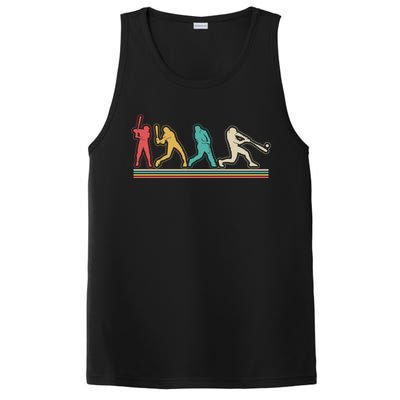 Retro Vintage Baseball Sports Fan PosiCharge Competitor Tank