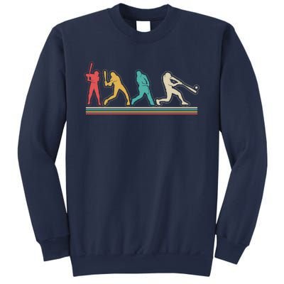 Retro Vintage Baseball Sports Fan Sweatshirt