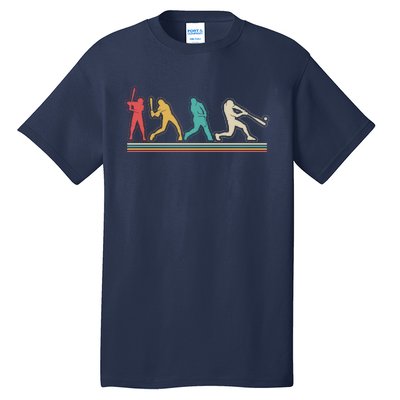 Retro Vintage Baseball Sports Fan Tall T-Shirt