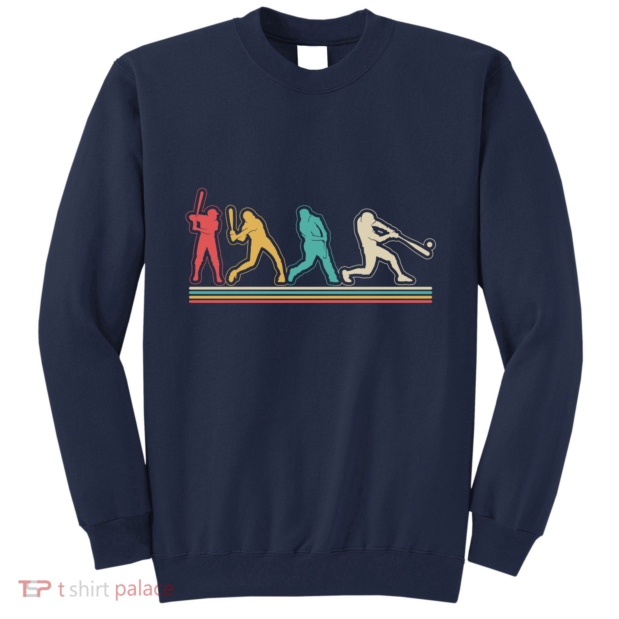 Retro Vintage Baseball Sports Fan Tall Sweatshirt