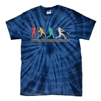 Retro Vintage Baseball Sports Fan Tie-Dye T-Shirt