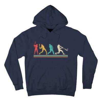 Retro Vintage Baseball Sports Fan Tall Hoodie