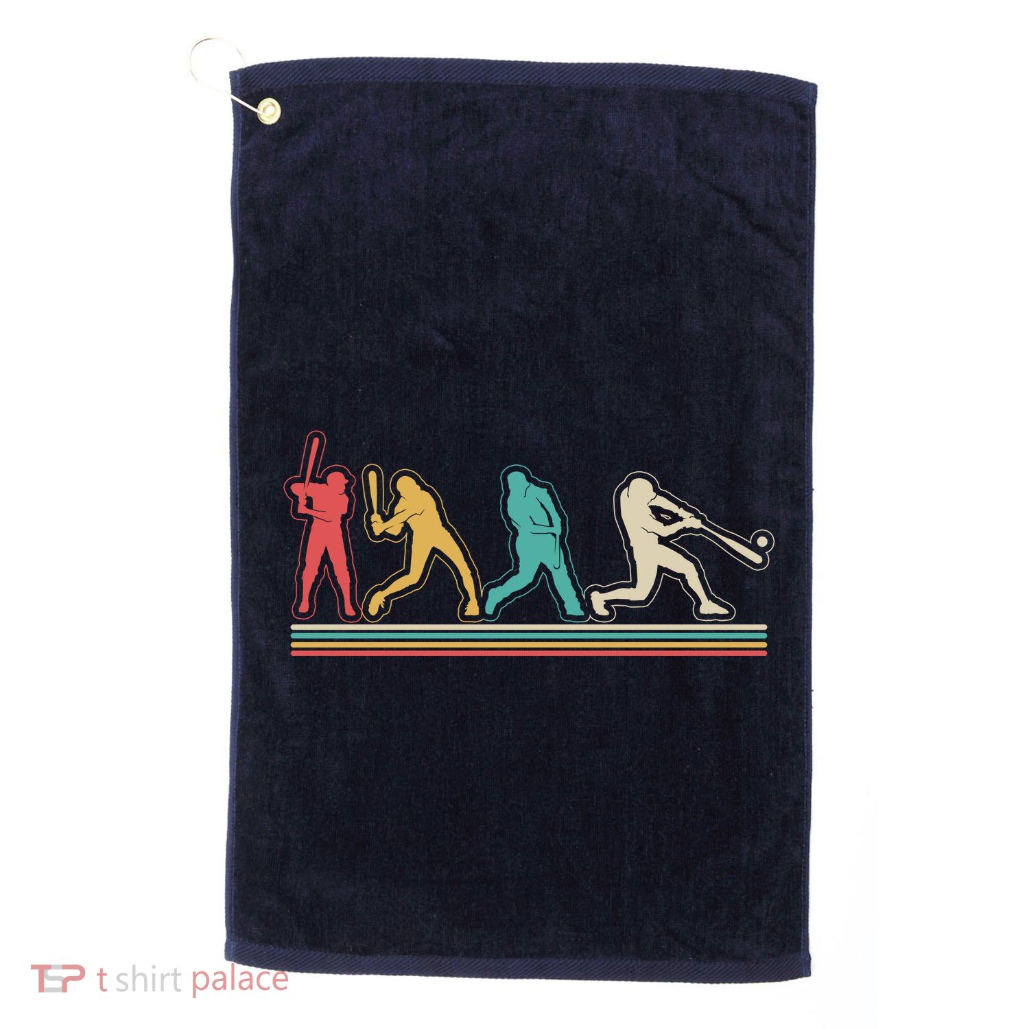 Retro Vintage Baseball Sports Fan Golf Towel