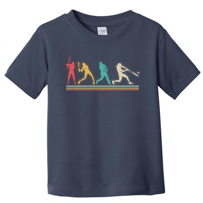 Retro Vintage Baseball Sports Fan Toddler T-Shirt