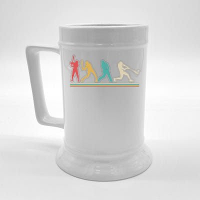 Retro Vintage Baseball Sports Fan Beer Stein