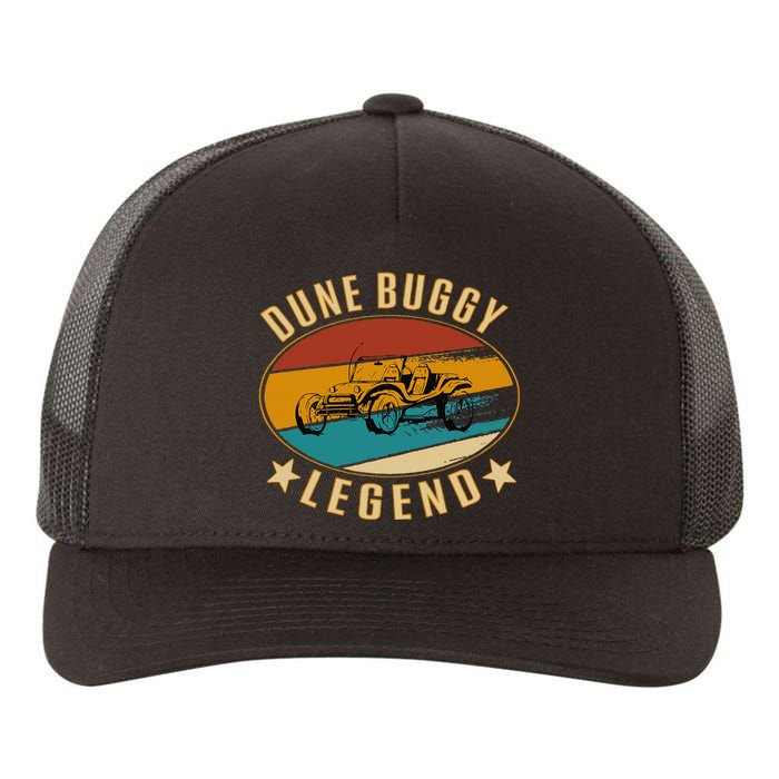 Retro Vintage Beach Car  Dune Buggy Legend Yupoong Adult 5-Panel Trucker Hat