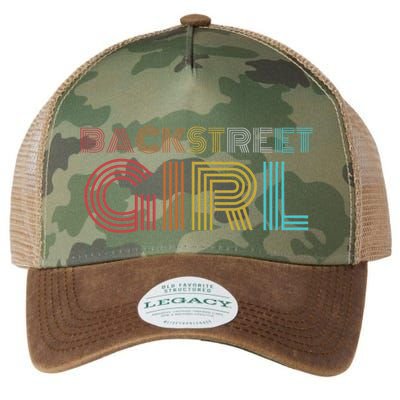Retro Vintage Backstreet Girl Legacy Tie Dye Trucker Hat