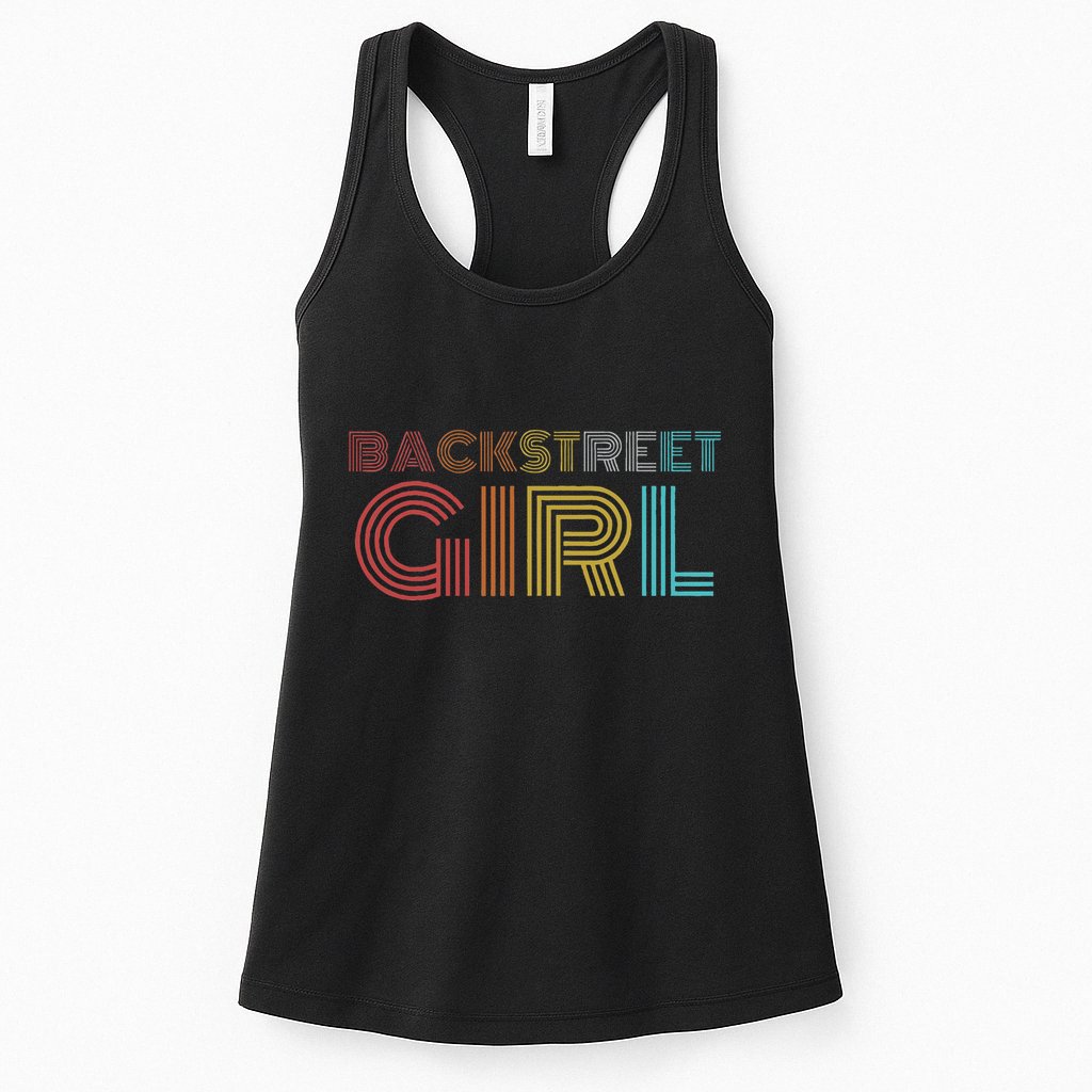 Retro Vintage Backstreet Girl Womens Tank Top