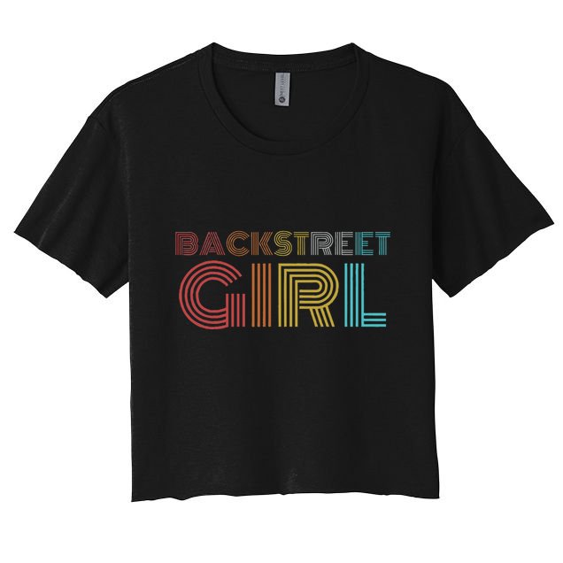 Retro Vintage Backstreet Girl Crop Top