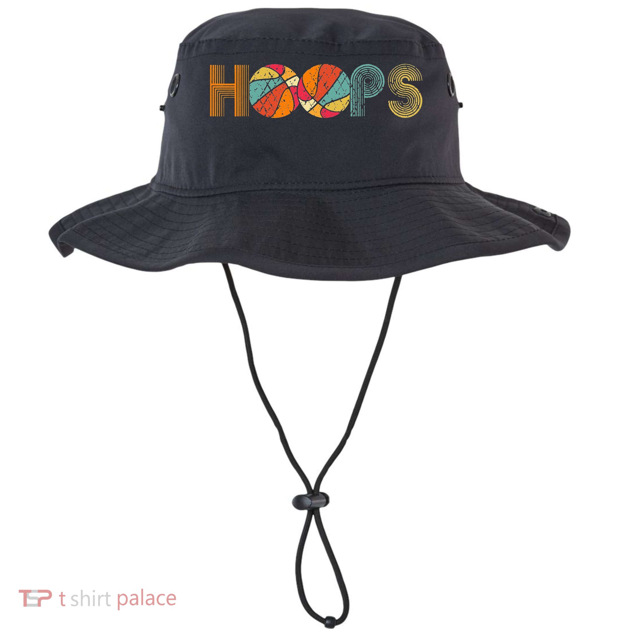 Retro Vintage Basketball Hoops Bucket Hat