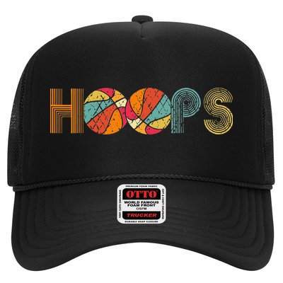 Retro Vintage Basketball Hoops Hat
