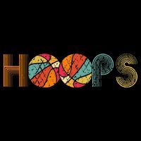 Retro Vintage Basketball Hoops Crop Top