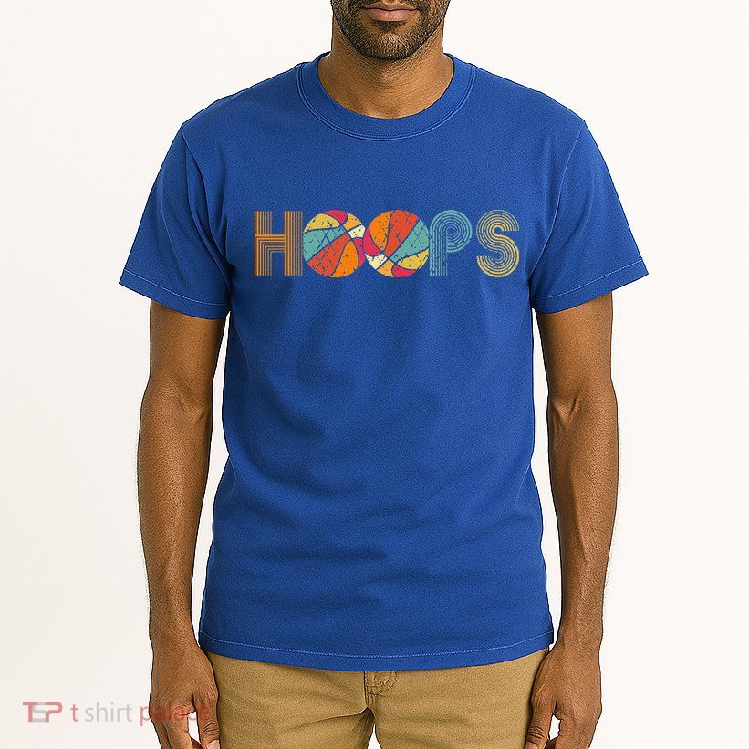 Retro Vintage Basketball Hoops Tall T-Shirt