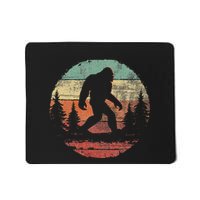 Retro Vintage Bigfoot Hide And Seek Mousepad