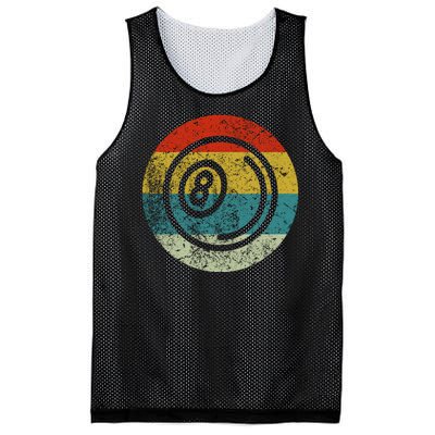 Retro Vintage Billiards Mesh Reversible Basketball Jersey Tank