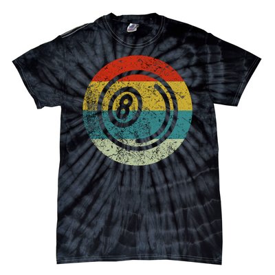 Retro Vintage Billiards Tie-Dye T-Shirt