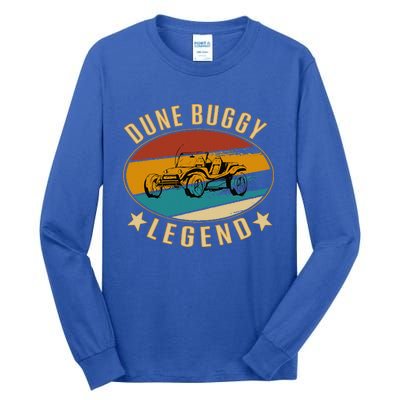 Retro Vintage Beach Car Dune Buggy Legend Tall Long Sleeve T-Shirt