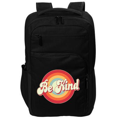 Retro Vintage Be Kind Impact Tech Backpack