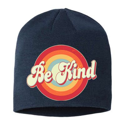 Retro Vintage Be Kind Sustainable Beanie