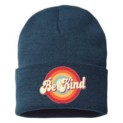 Retro Vintage Be Kind Sustainable Knit Beanie