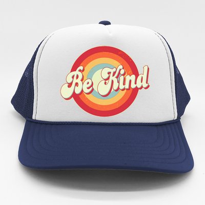 Retro Vintage Be Kind Trucker Hat