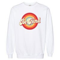 Retro Vintage Be Kind Garment-Dyed Sweatshirt