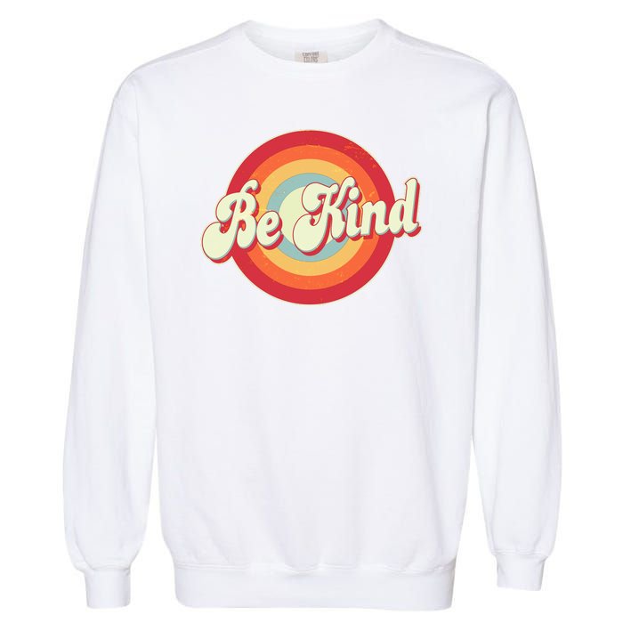 Retro Vintage Be Kind Garment-Dyed Sweatshirt