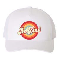 Retro Vintage Be Kind Yupoong Adult 5-Panel Trucker Hat