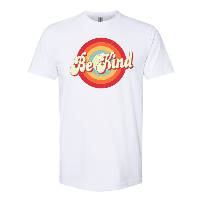 Retro Vintage Be Kind Softstyle CVC T-Shirt