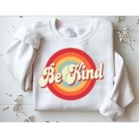 Retro Vintage Be Kind Sweatshirt