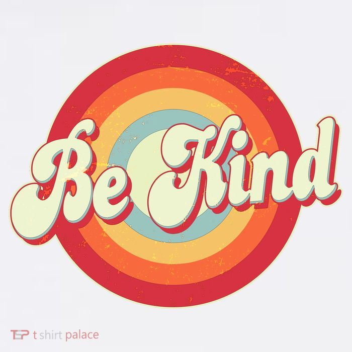 Retro Vintage Be Kind Tall T-Shirt