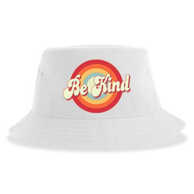 Retro Vintage Be Kind Sustainable Bucket Hat