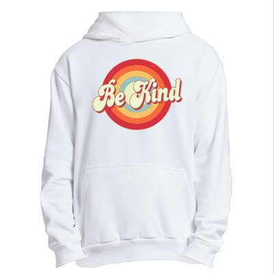 Retro Vintage Be Kind Urban Pullover Hoodie