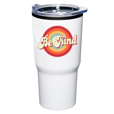 Retro Vintage Be Kind Tumbler