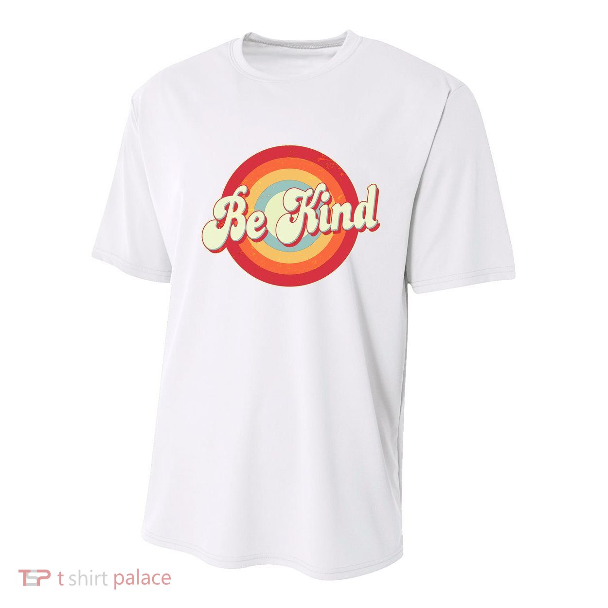 Retro Vintage Be Kind Youth Performance Sprint T-Shirt