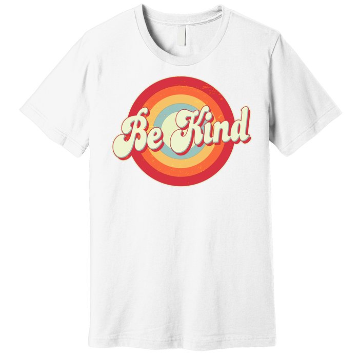 Retro Vintage Be Kind Premium T-Shirt