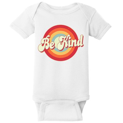 Retro Vintage Be Kind Baby Bodysuit