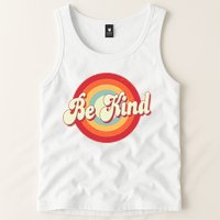 Retro Vintage Be Kind Tank Top