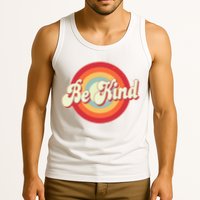 Retro Vintage Be Kind Tank Top