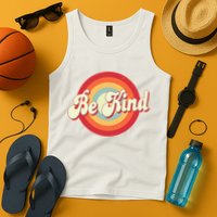 Retro Vintage Be Kind Tank Top