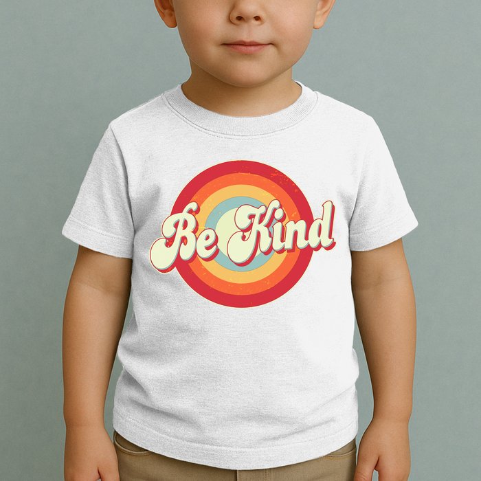Retro Vintage Be Kind Toddler T-Shirt