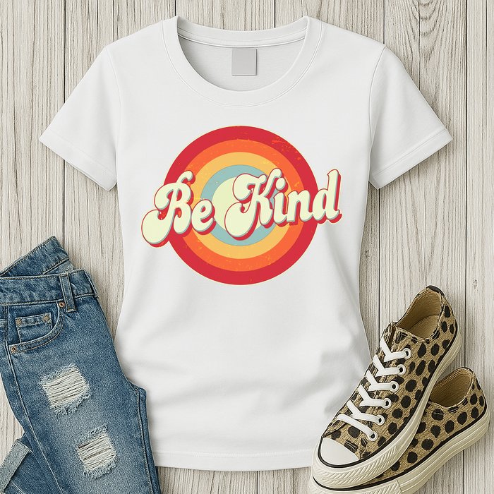 Retro Vintage Be Kind Womens T-Shirt