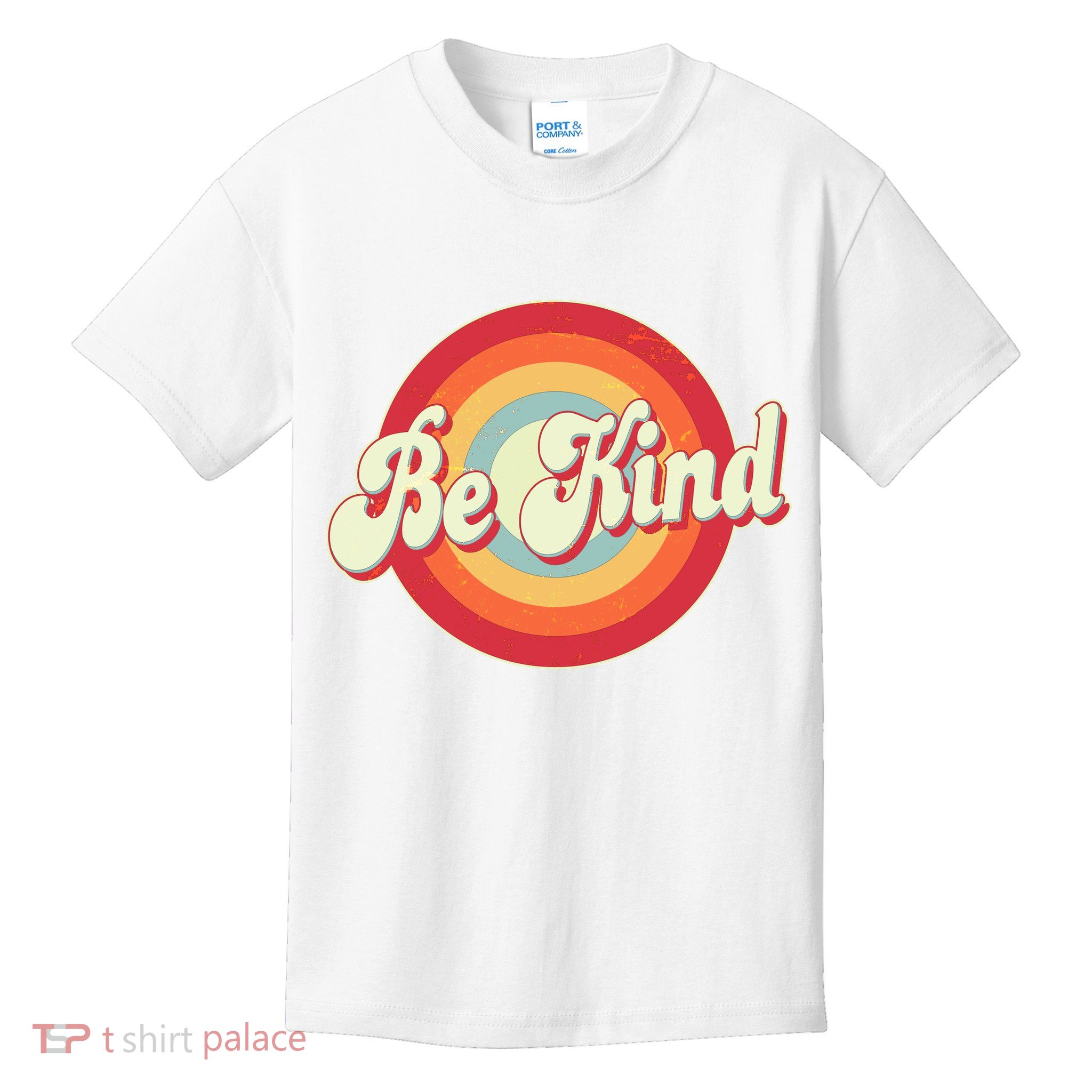 Retro Vintage Be Kind Kids T-Shirt