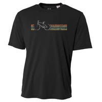 Retro Vintage Bicycle T Bike Biking Cycle Cycling Gift Cooling Performance Crew T-Shirt