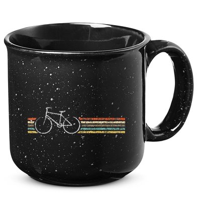 Retro Vintage Bicycle T Bike Biking Cycle Cycling Gift 15oz Campfire Ceramic Mug