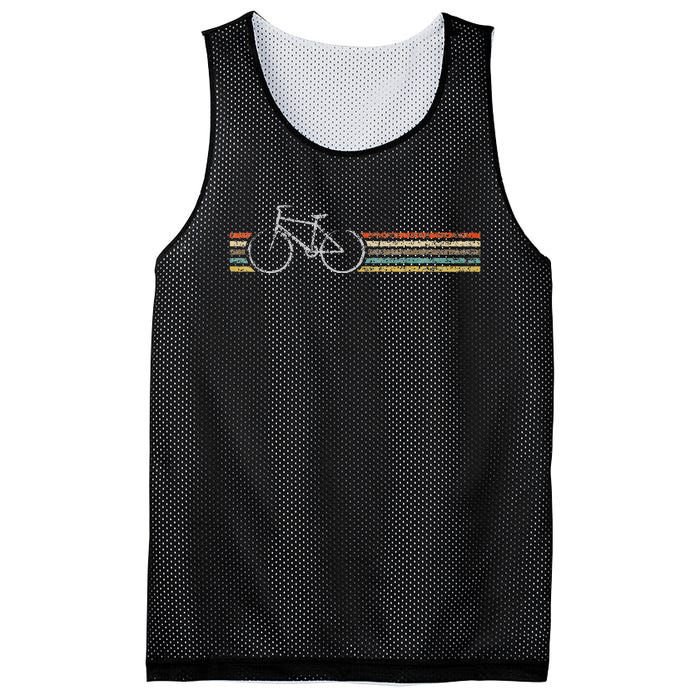 Retro Vintage Bicycle T Bike Biking Cycle Cycling Gift Mesh Reversible Basketball Jersey Tank